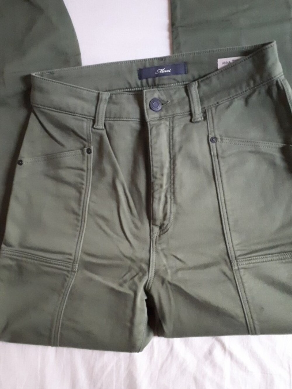 Mavi Anna High Rise Slim Cargo Jogger Pants
